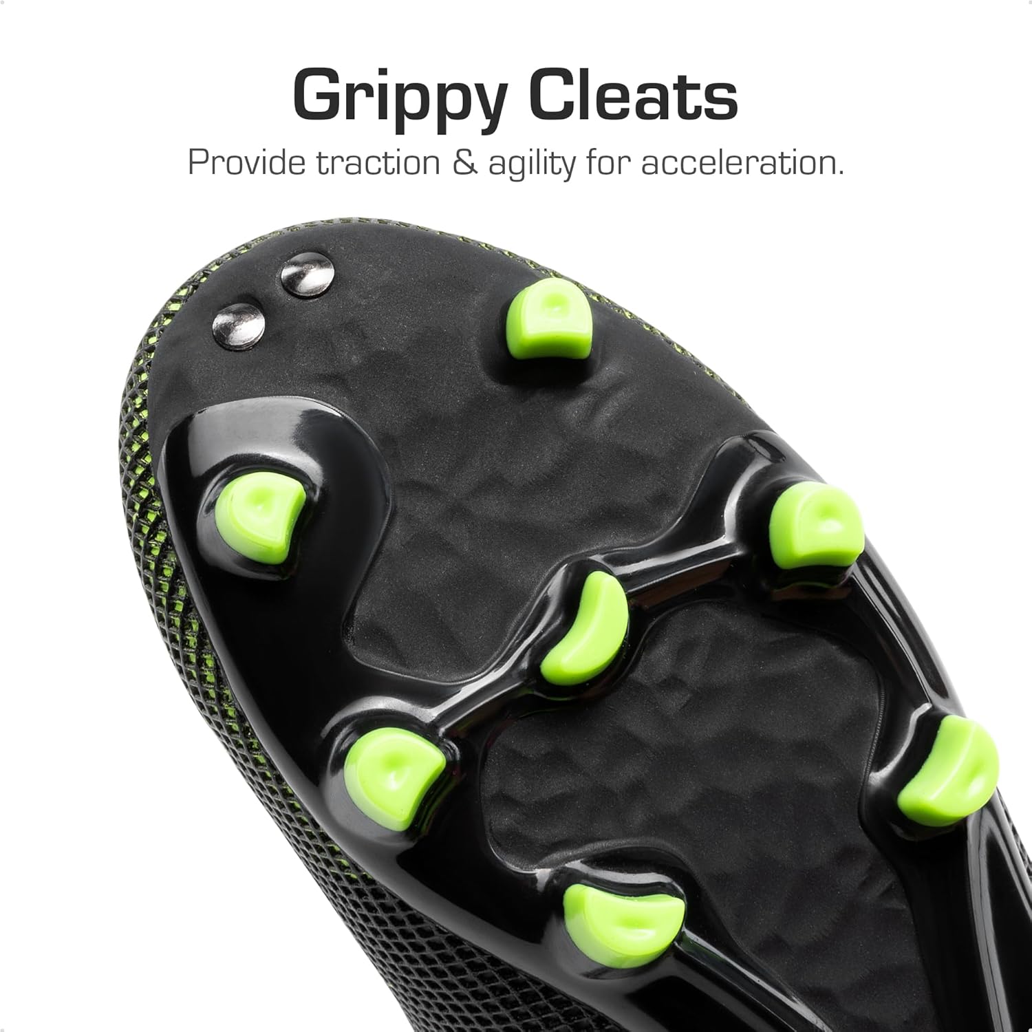 DREAM PAIRS Boys Girls Soccer Cleats Youth Firm Groud Athletic Outdoor Trainning Football Shoes for Little/Big Kid - Image 5