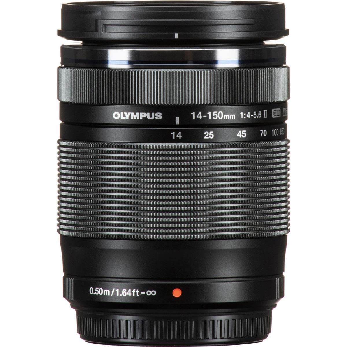 Olympus M.Zuiko Digital Ed Objectif 14-150 mm F4.0-5.6 II pour appareils Photo Micro Four Thirds (Noir)