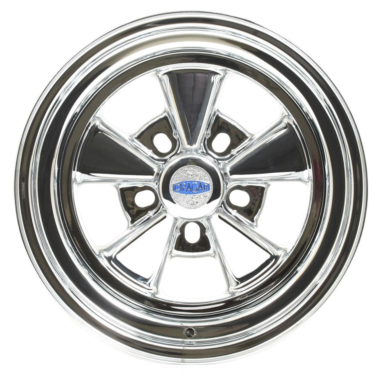 Amazon.co.jp: Cragar 61 クロームホイール (15x8インチ/5x4.5インチ 