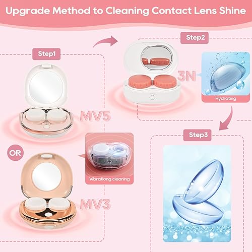 Miniatura 2 de Máquina de hidratación de lentes de contacto 3N, debe utilizarse con la máquina limpiadora de lentes de contacto de la serie MV, lente suave de