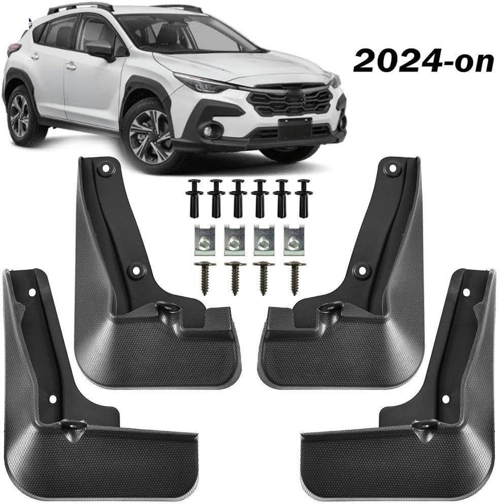 Auto Parts Mud Flaps for Subaru Crosstrek GU 2024 2025 3rd Gen Splash Guards Mudguards Flap Front Rear Fender Cover Dirty Protector