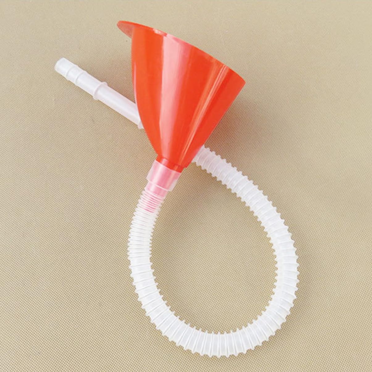 8sets Imbuto Flessibile Per Carburante e Di Imbuti Trasparente Per Auto e Con Tubo Per Riempimento Facile e Veloce