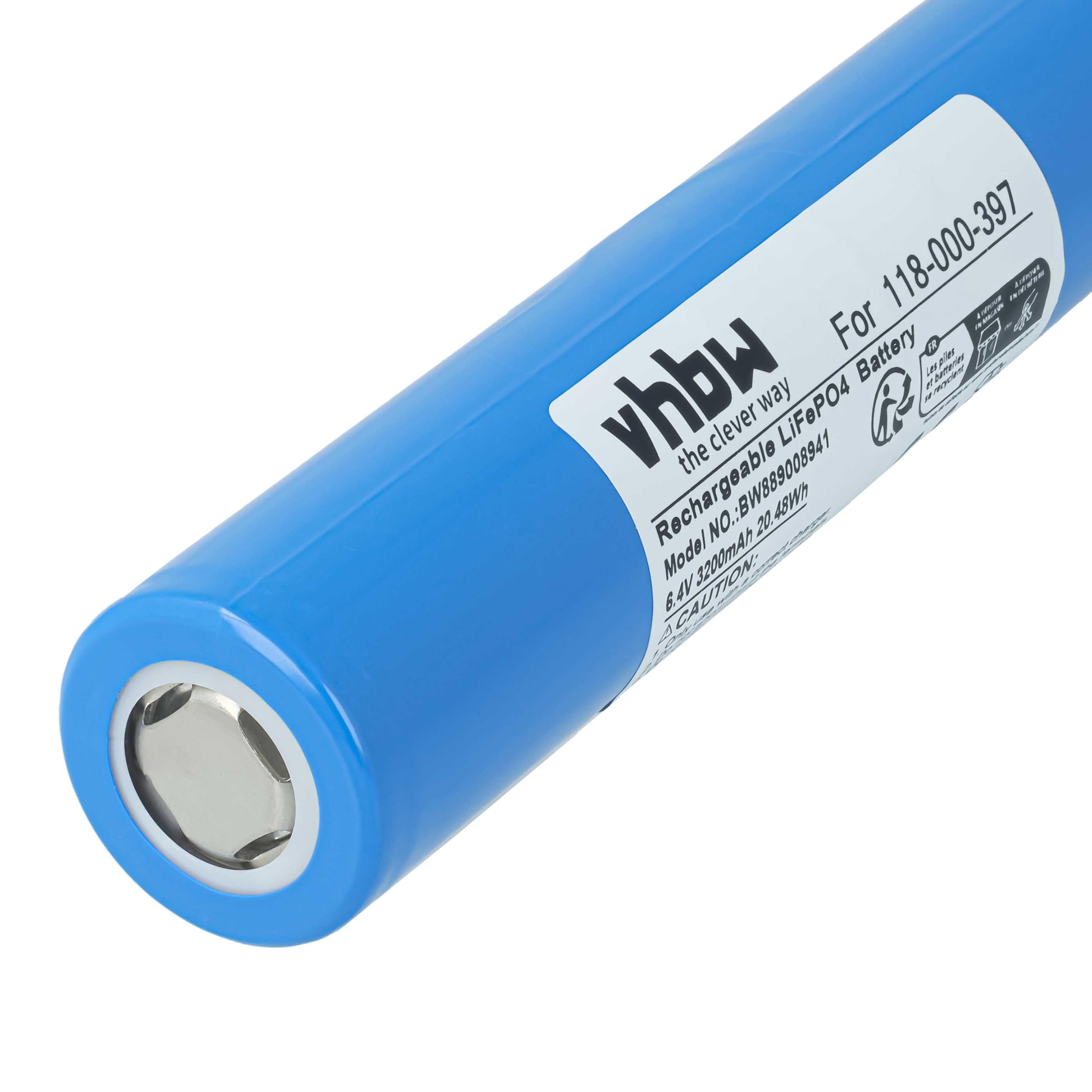 vhbw 2 x akumulator zamienny do Maglite 118-000-397