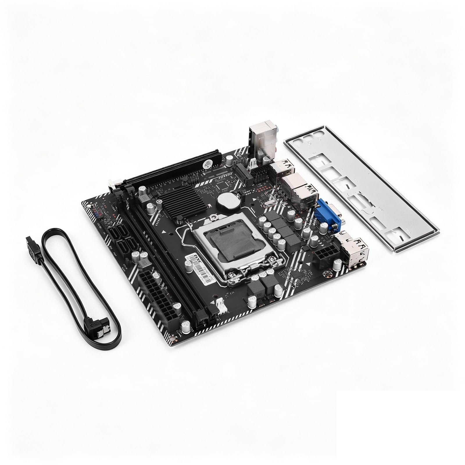 Chipset H311 ITX Scheda madre DDR4 + M.2 NVME Upgrade Compatibile con LGA 1155 Intel CPU LGA 1155 Socket Scheda madre solo per uso desktop