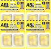 8x Outdoor Wheelie Bin Fresheners – Extra Strong Citronella Scent, Long Lasting Stick-On Bin Deodorisers for Wheelie Bins & Waste Bins