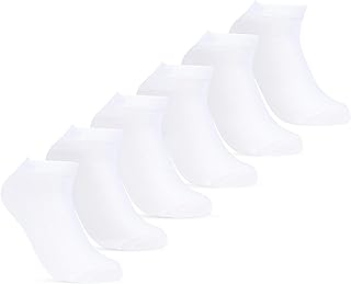 شرابات كاجوال ليكرا بطول الكاحل للبنات من ستيتش (حزمة من 6)