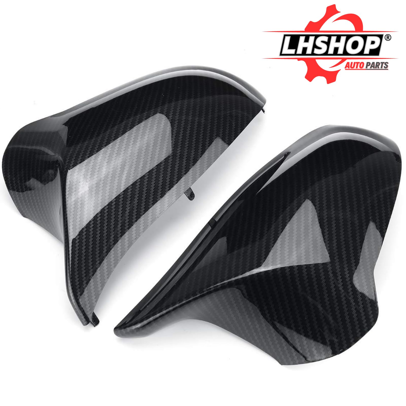 Amazon | Qlhshop M スポーツ サイド カーボンファイバー ミラー 
