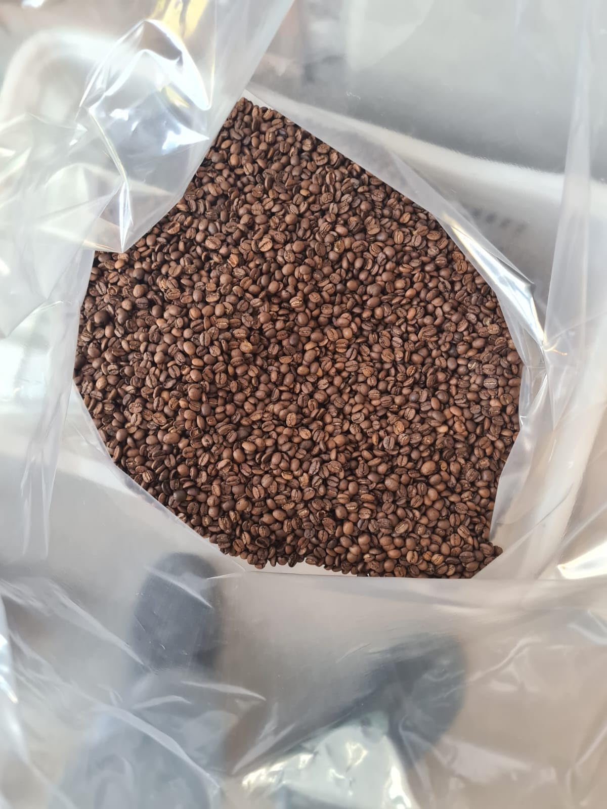 KoffeeONHOME Café décaféiné Arabica en grains Torréfaction naturelle 4 paquets de 500 gr 2 kg
