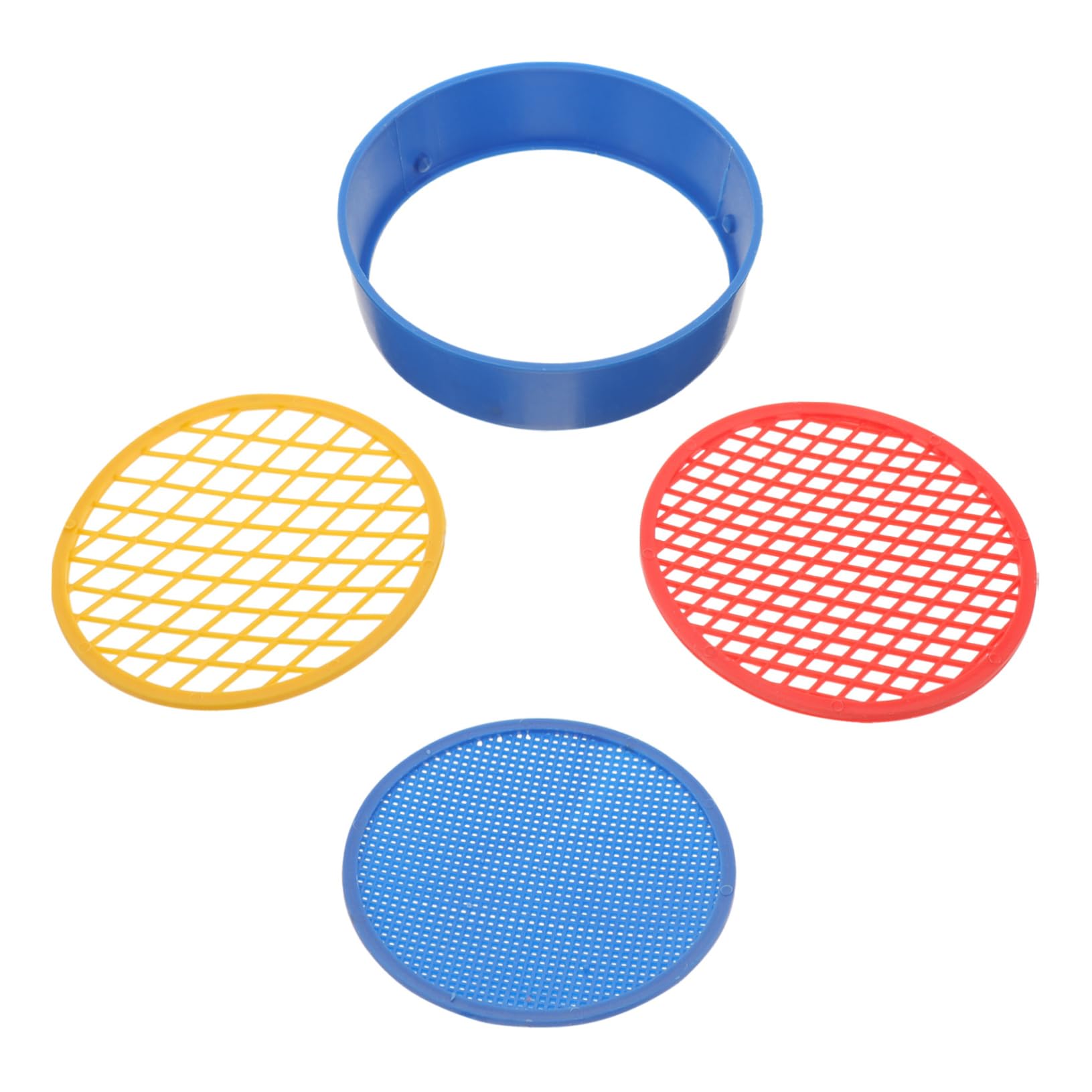 YARNOW 12 Ensembles Tamis de Sol Outils Jardinage Outils de Jardinage Criblage de Jardin Jardinage Outillage Tamis Terre Rocher Tamis à Pierres Plateau de tamisage de Plantation Plastique