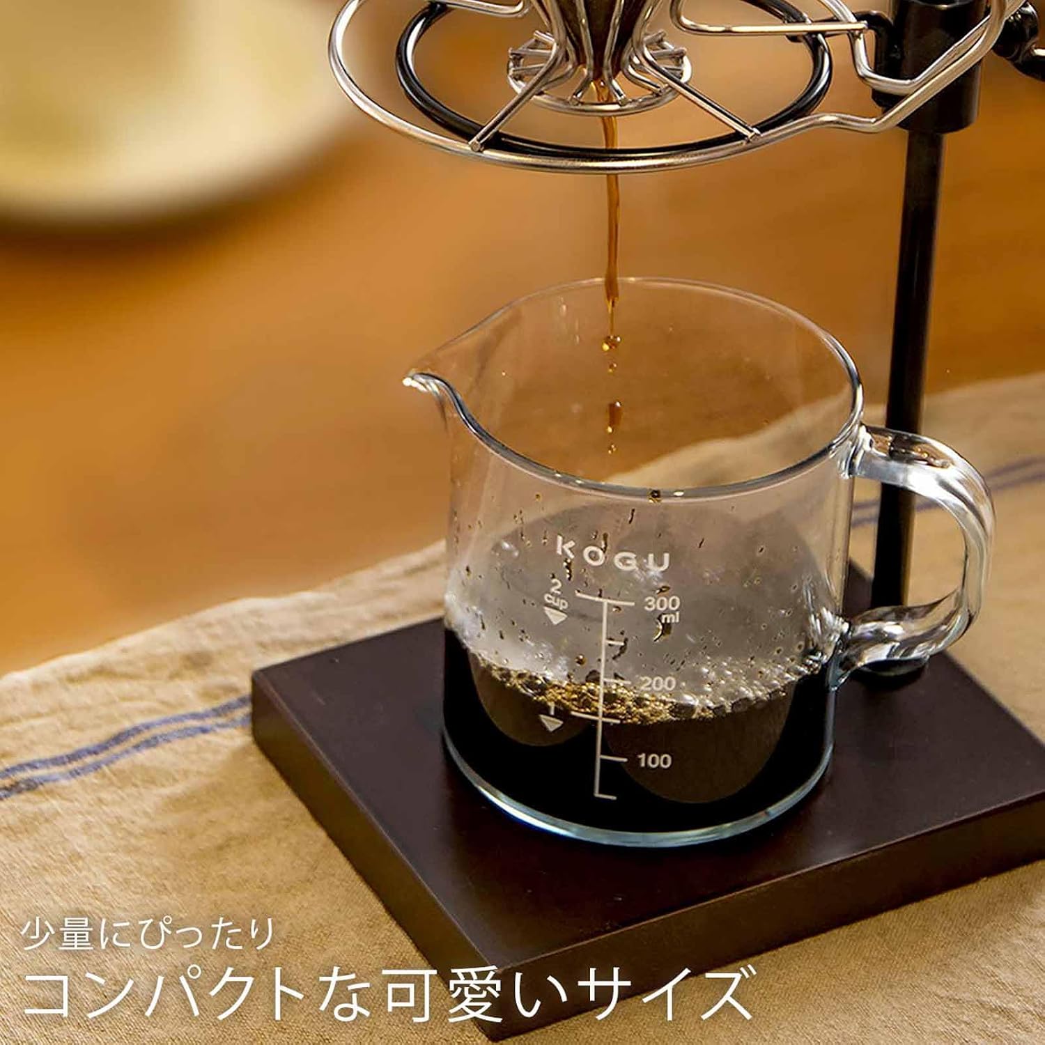 Shimomura Co., Ltd. 45867 Coffee Instruments Broken Resistant Server, Smart, 10.1 fl oz (300 ml)