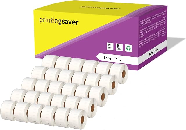 30 Compatible Rolls 99012 S0722400 36mm x 89mm Address Labels for LabelWriter 4XL 450 400 330 320 310 Twin Turbo Duo Seiko SLP 450 430 420 400 240 220 200 120 100 Pro Plus (260 Labels per Roll)