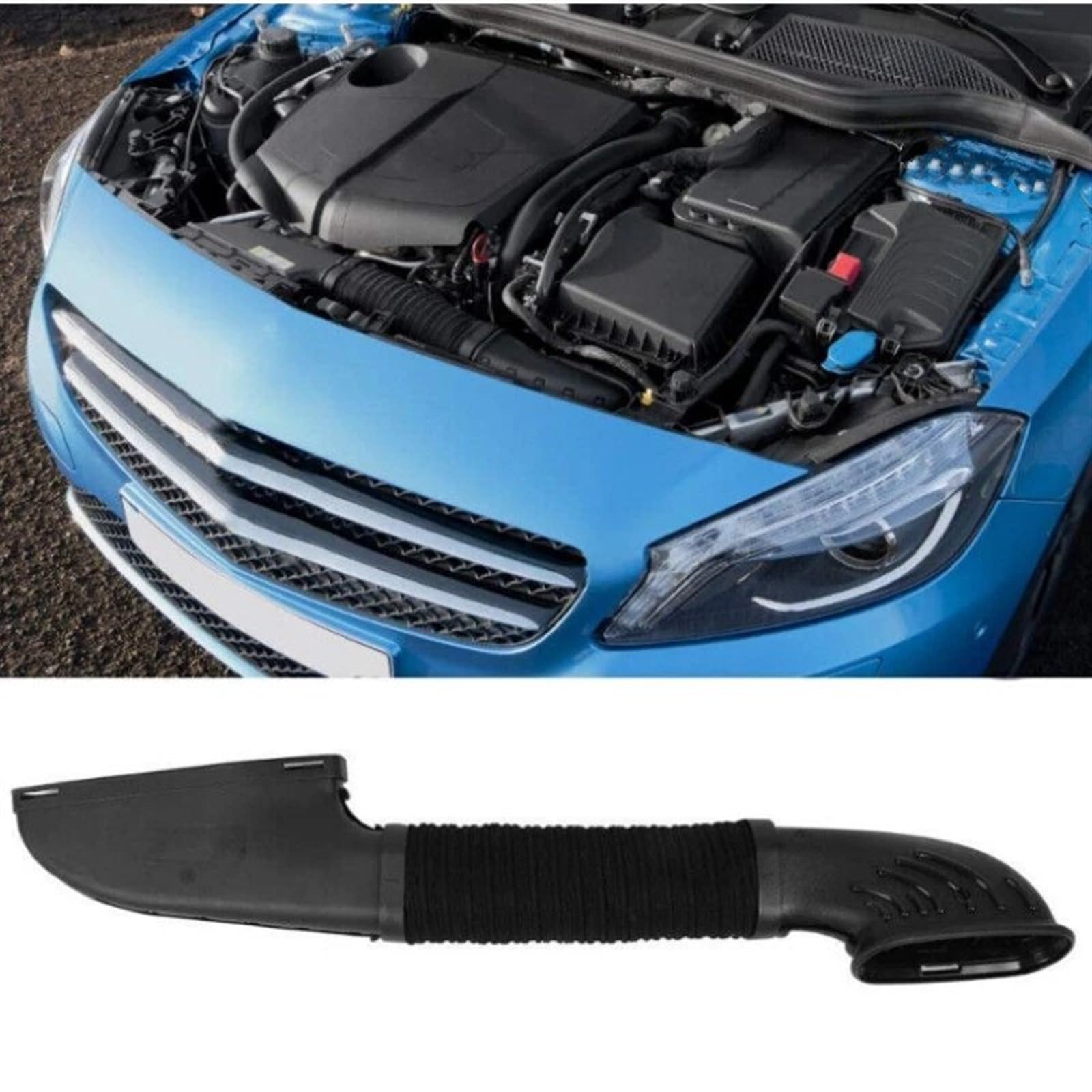 Tubo Aria Classe A W176 Slakerbe Tubo Di Aspirazione Dell'aria, 6510900000 6510904337 A651090000 A6510904337 Tubo Di Aspirazione Dell'aria Compatibile Con Classe A W176 Classe B W242 W246 CLA Coupe C117 CLA Classe