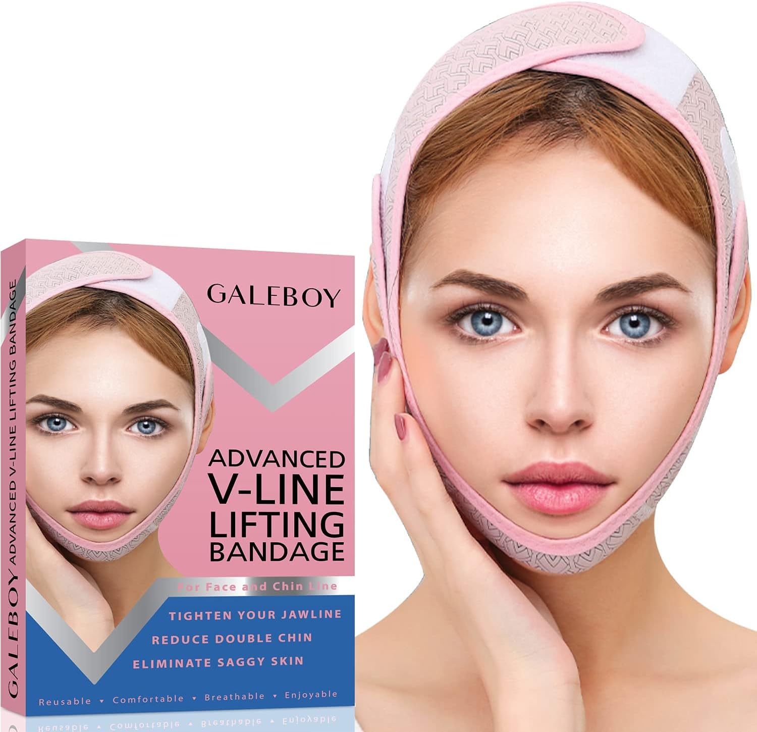 Galeboy Double Chin Reducer Double Chin Strap Advanced VLine Facial