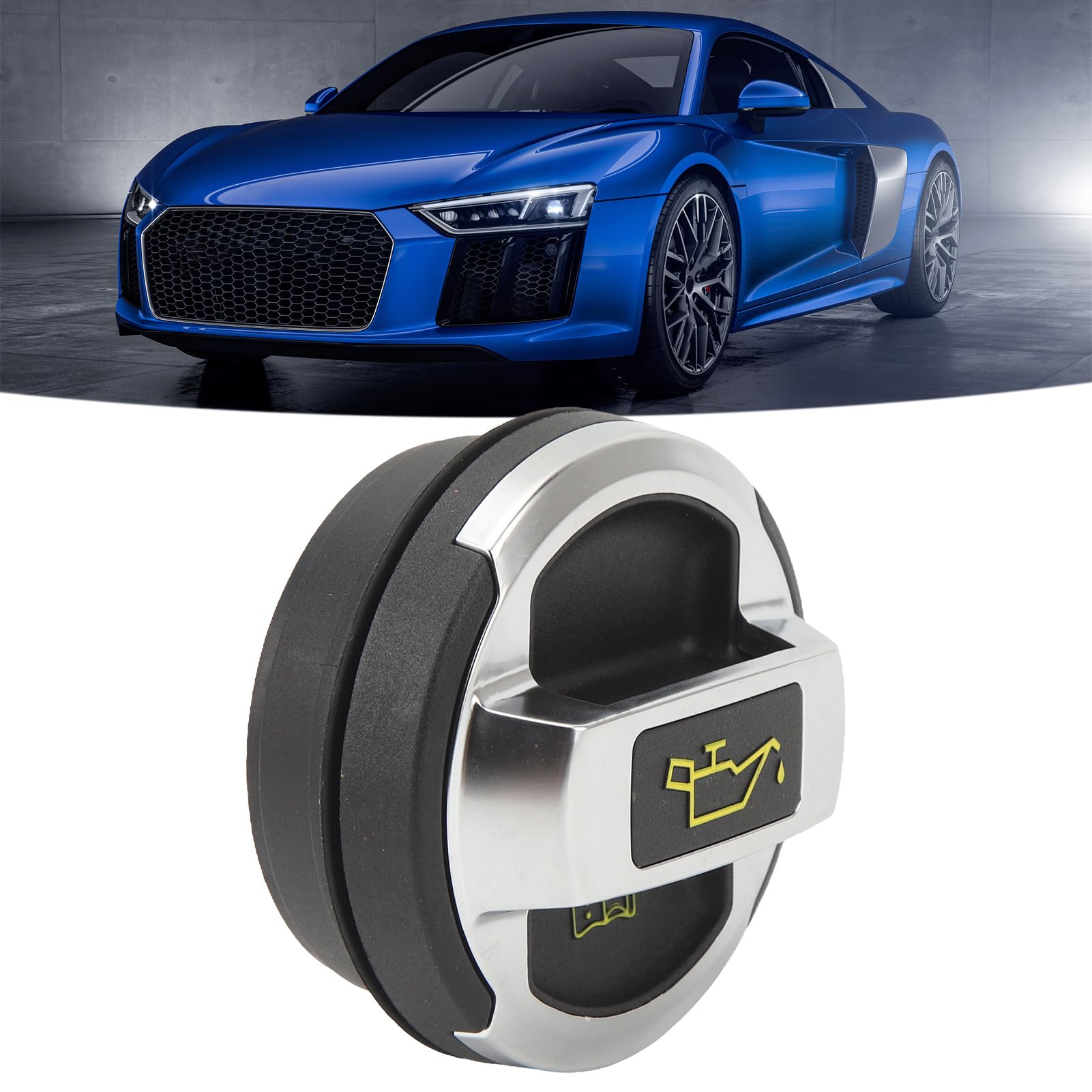 Couvercle De Bouchon De Remplissage D'huile Moteur En Alliage D