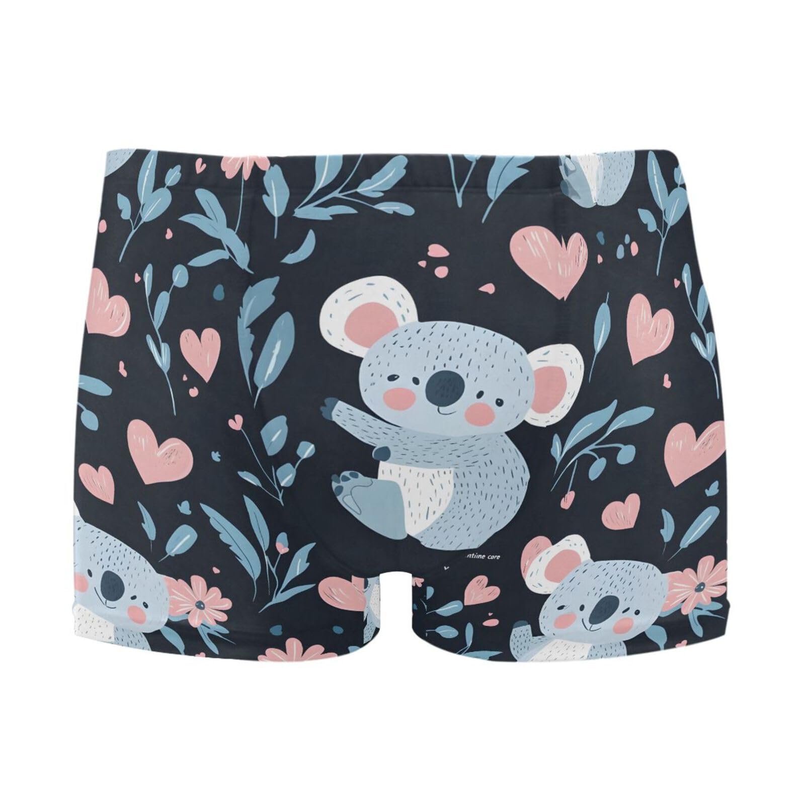 Mens Swimwear Cute Koala Short Swim Trunks Square Lg Swimsuit Bathing Suits for Men L 202b8270