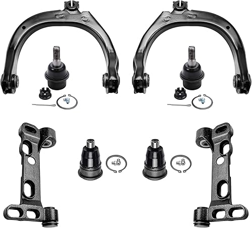 Miniatura 35 de Detroit Axle - Kit de suspensión delantera de 8 piezas para Toyota Sienna 2004-2010, brazos de control inferiores con rótulas interiores exteriores