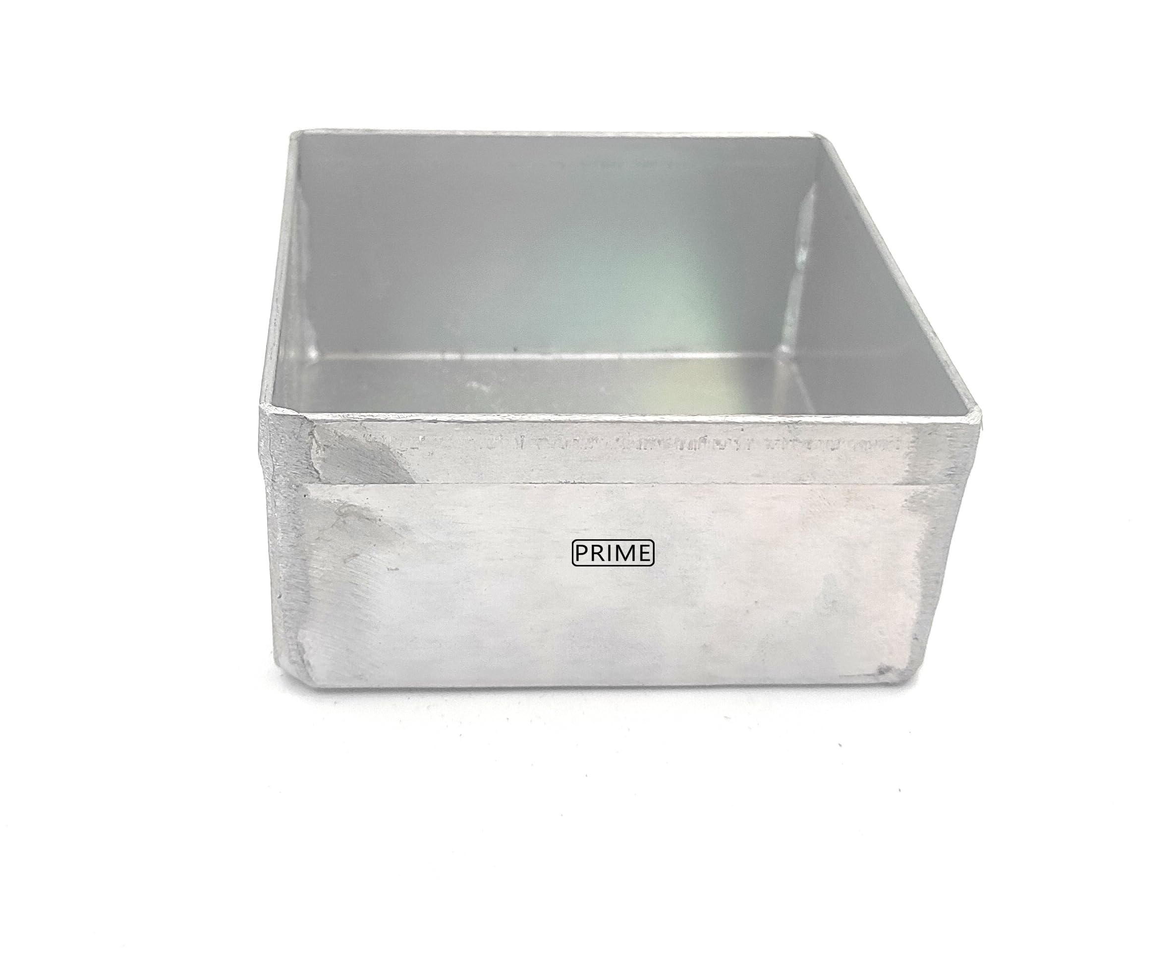 Aluminum Square Cake Tray - 4 Inch Baking Mould -3