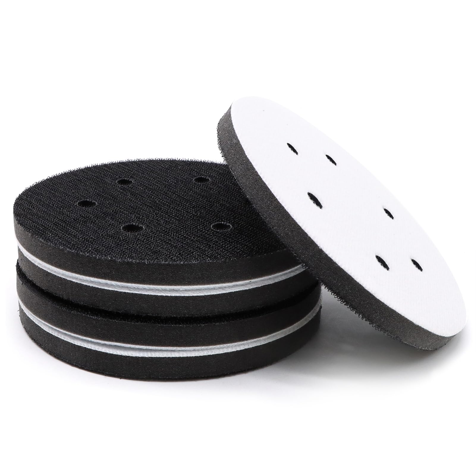3 Inch Sanding Pads - 6 Pack for Orbital Sanders -14