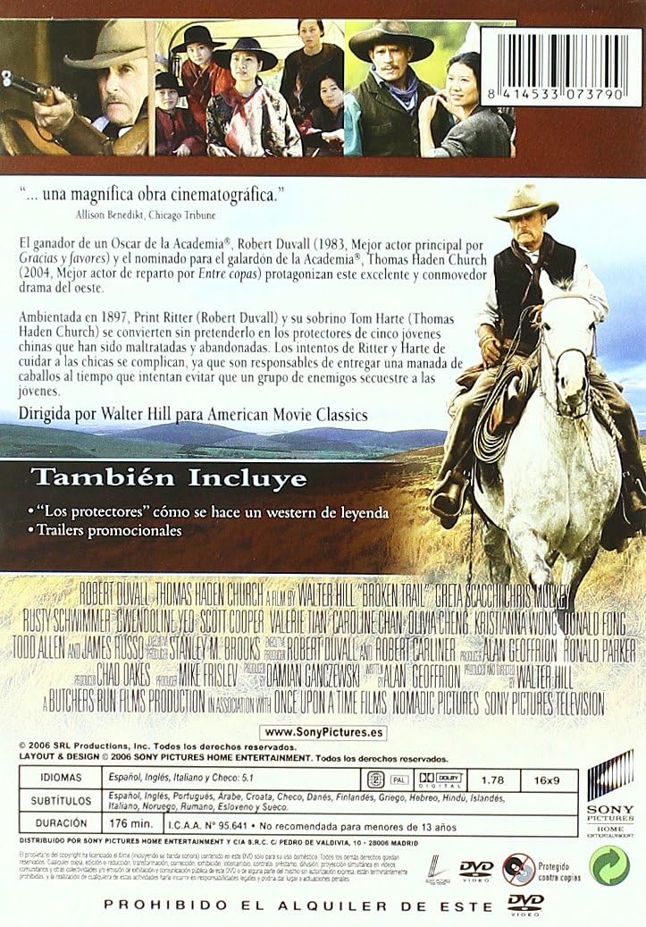 Broken Trail - Un viaggio pericoloso Dvd Audio in Italiano