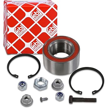 febi bilstein 03662 Wheel Bearing Kit with Mounting Material | Compatible with: Seat Cordoba, Cordoba Vario, Ibiza II, Inca, 