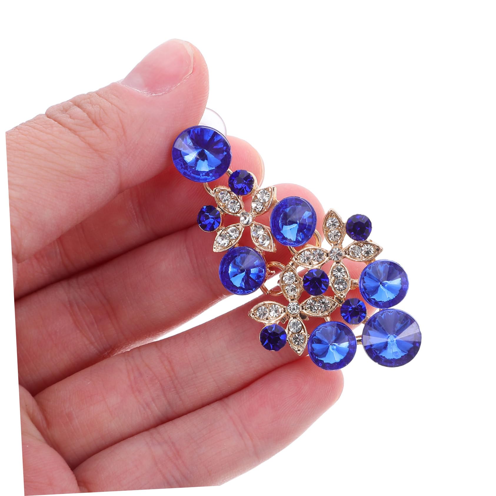 Outanaya Conjuntos de Joyas de Novia Tiara Brillante Collar y Pendientes de Gemas de Imitación para Boda Fiesta de Cumpleaños Accesorios de Novia