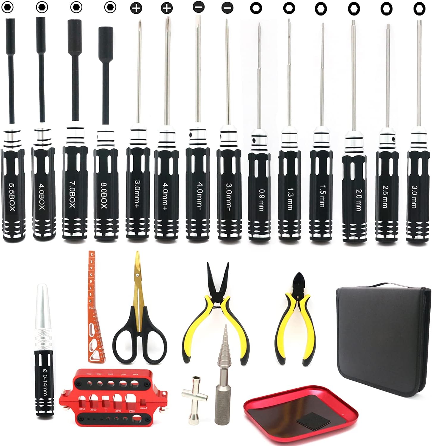 RC Tool Kit Screwdriver Set Pliers RC Hex Driver Set RC Tools Hex