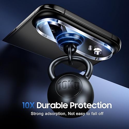 Miniatura 609 de UniqueMe [Paquete de 3 protectores de lente de cámara compatibles con iPhone 14 Pro Max/iPhone 14 Pro, vidrio templado, [compatible con fundas]