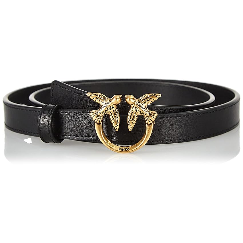 Immagine del prodotto Pinko Love Berry Simply H2 Belt Vite, Cintura Donna, Z99q_nero-antique Gold, M