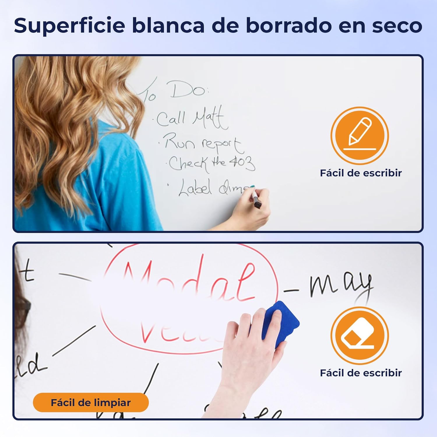 ABC Large School Whiteboard 122cm x 244cm Shipped Immediately Includes Nibs and Installation Kit