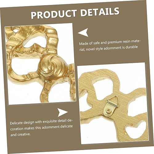 Miniatura 7 de LIFKOME 4 piezas de decoración de arco de madera para muebles, marco de fotos decorativo, decoración del hogar, apliques decorativos para muebles