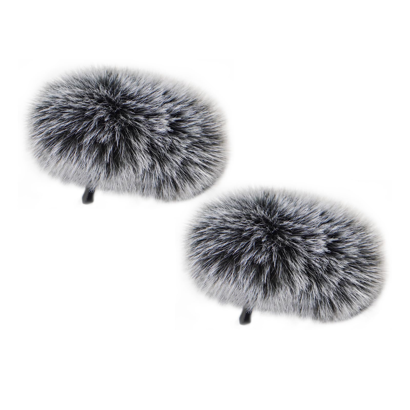 FLYAMAPIRIT Microphone Windscreen for DJI Mic 2, Furry Windscreen Compatible with DJI Mic 2 / Osmo Pocket 3