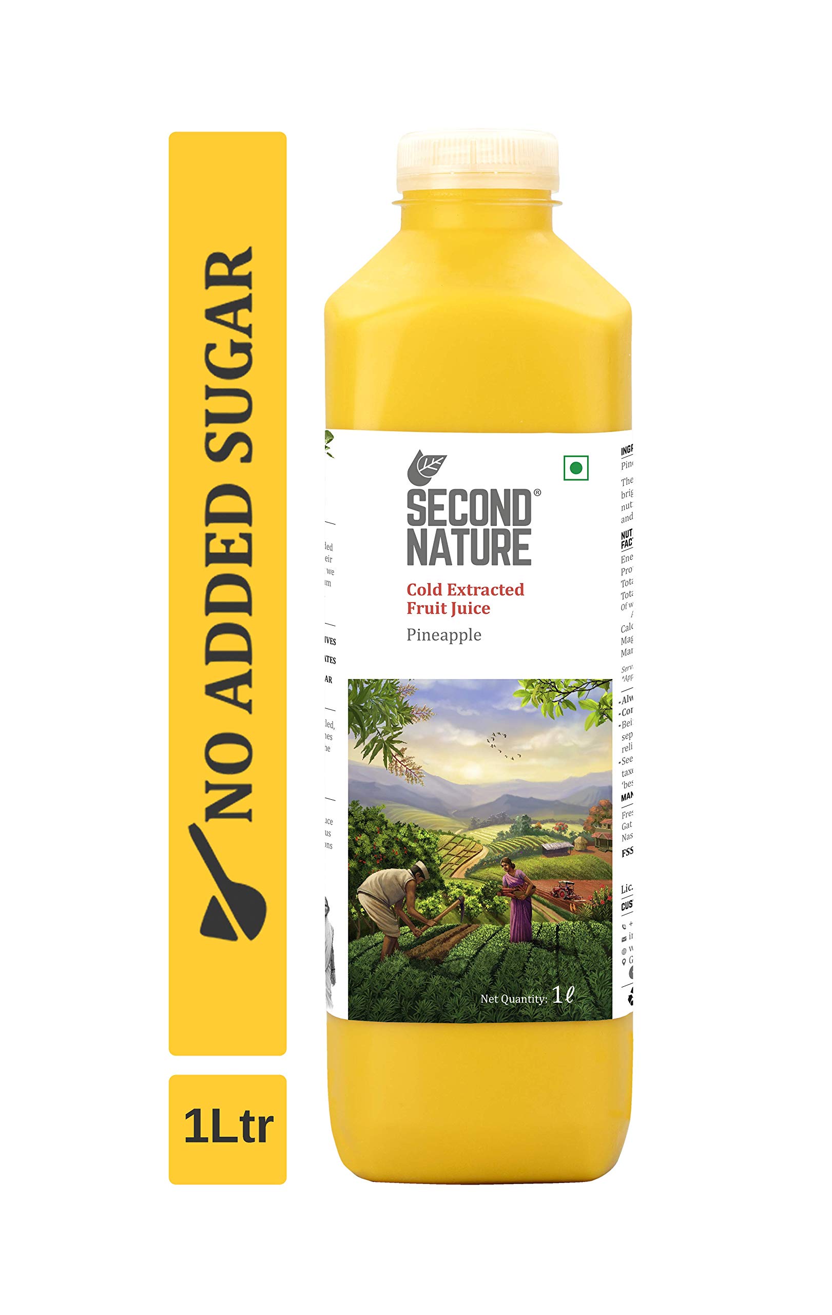 Second Nature Pineapple Cold Extracted Juice; 1 Litre x 1-image-20