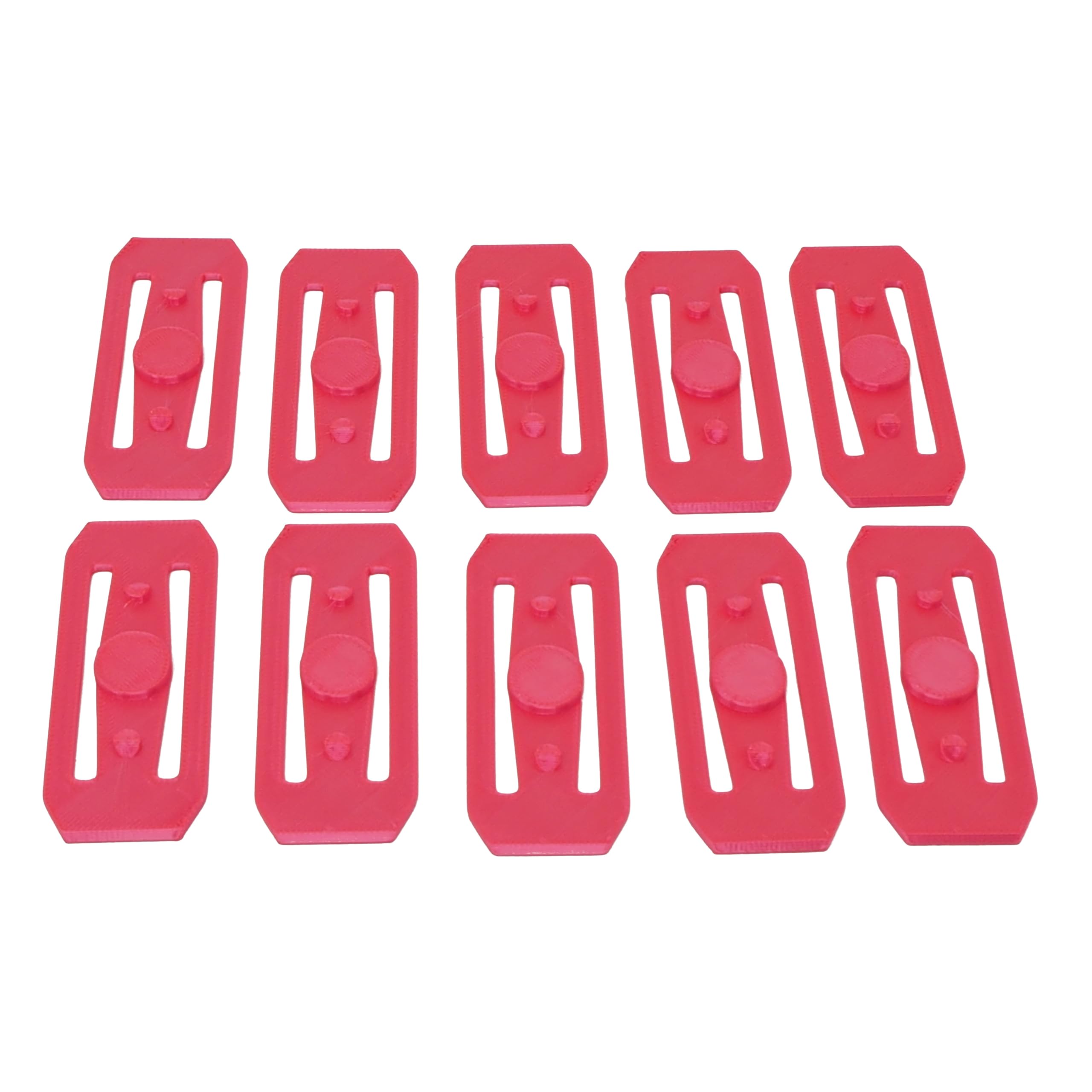 10x Pink Race track Connectors Compatible with Hotwheels Track | Straight Track Race Track Connectors Replacements