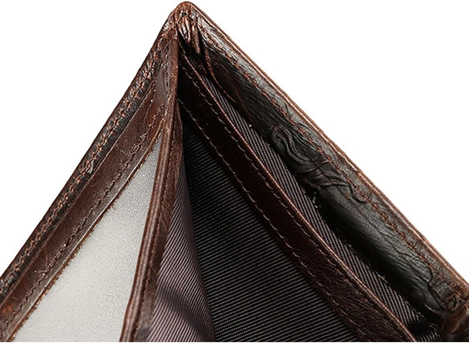 Dragon Genuine Leather Wallet for Men, 3D Engraved Vintage Bifold Design, Large Capacity Card Holder with Cash Compartment and ID Window (Style 2) - Image 6