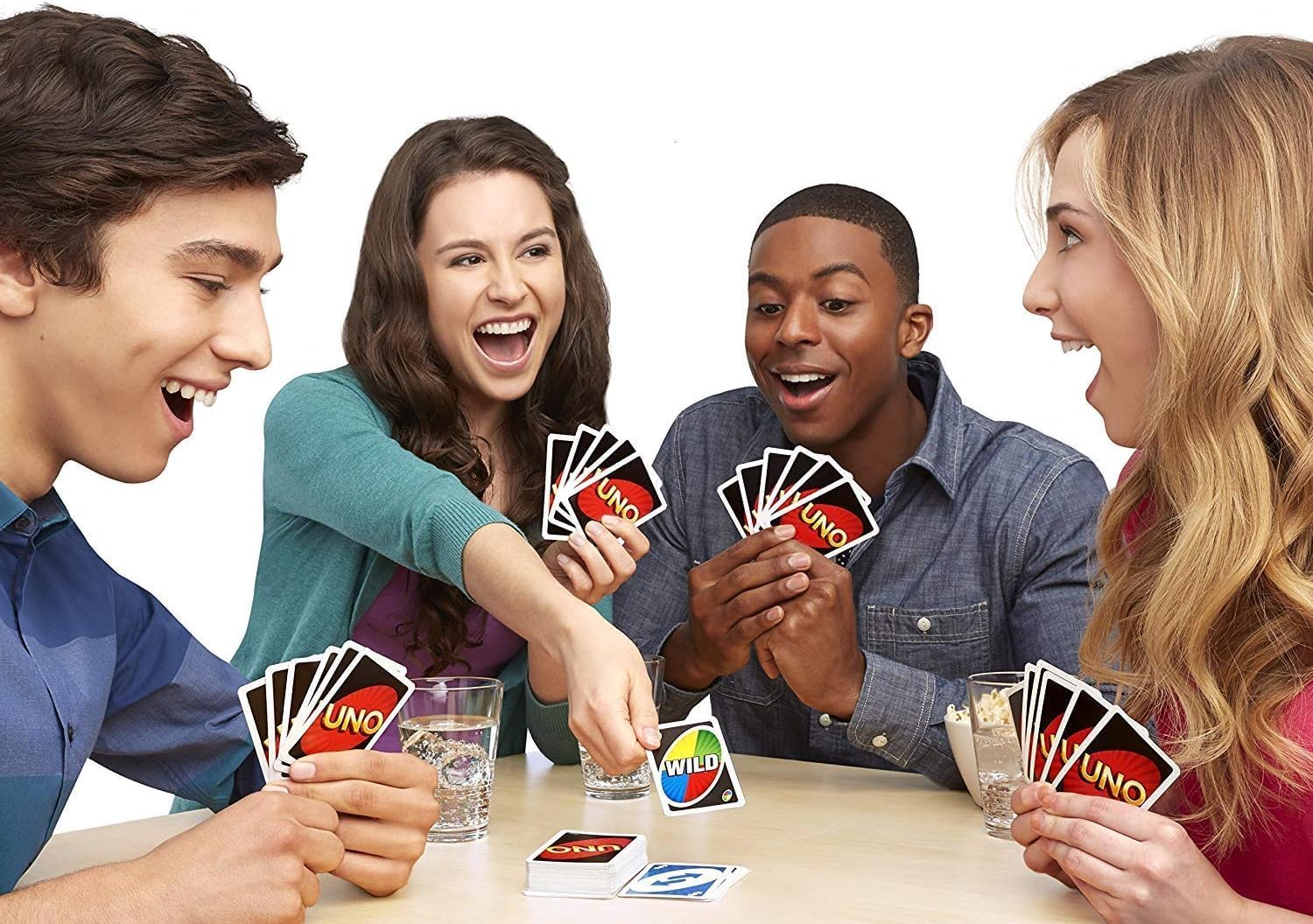 Mattel Uno, Flip and Dos Pack of 3 Combo Card Game