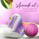 Gillette Venus Snap Hair Remover| Women Body Razor| Pack of 1 | Compact case|Soap gel bar with avocado gallery image