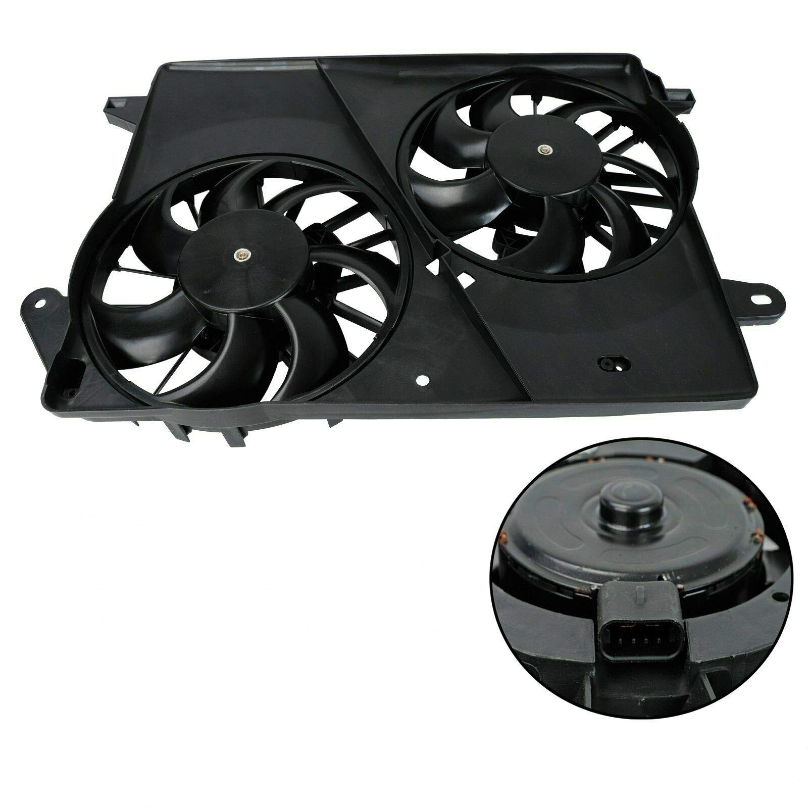 Amazon.com: TYFYB Dual AC Radiator Cooling Fan Motor Assembly Fits 