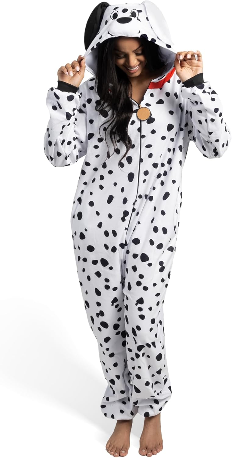 Spooktacular Creations Halloween Dalmatian Unisex Costume, Adult Dalmatian Animal Costume for Halloween Cosplay Party - Image 4