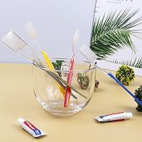 Vista 7 de 20 unidades de cepillos de dientes desechables con pasta de dientes (5 colores)