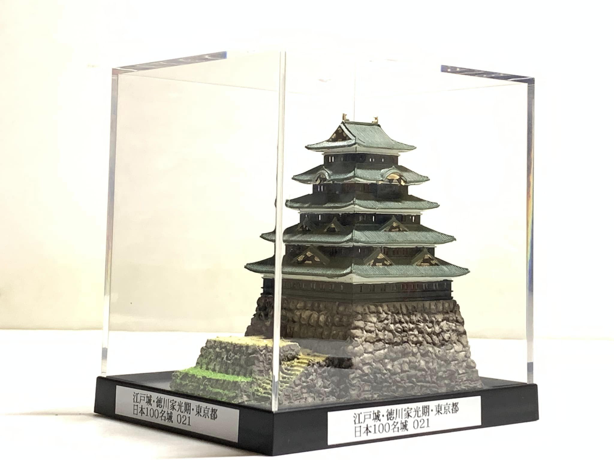 かささん専用' 江戸城、ジオラマ、完成品、ライト・ケ−ス付き Amazon.co.jp: 完成品021□江戸城・東京都 (徳川家光期) 天守 城