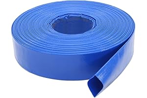 Abbot Rubber 1147-1500-100FT General Purpose Lay-Flat Water Discharge Hose