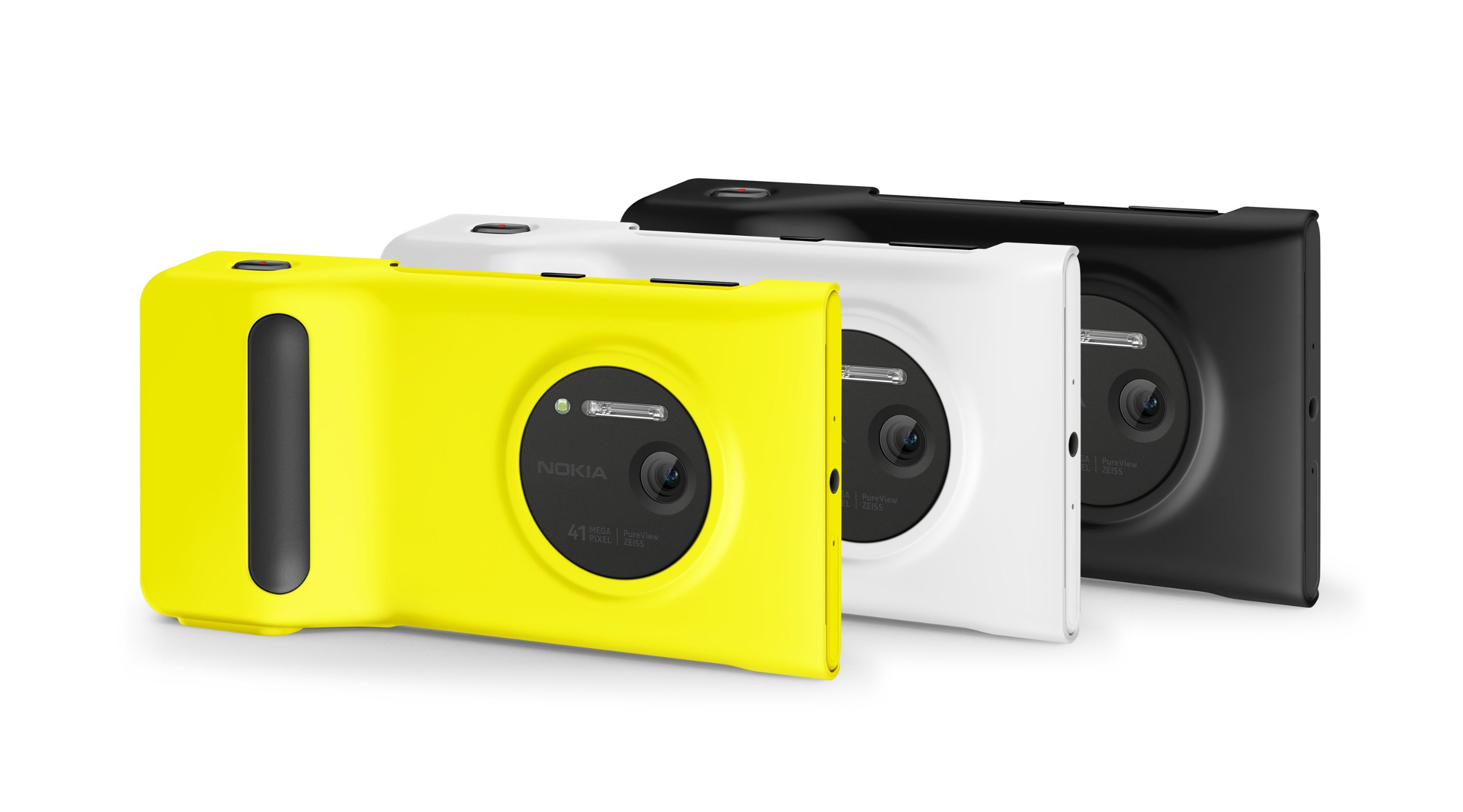 Nokia Lumia 1020 için orijinal PD-95GBK kamera Grip kılıf/Case PD