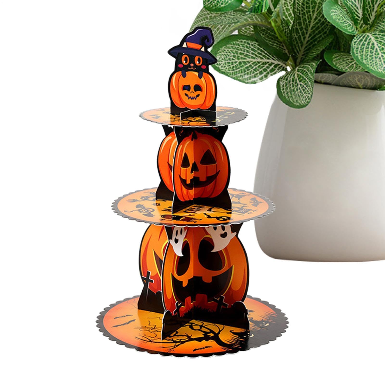 Support à cupcakes d'Halloween pour fête d'anniversaire