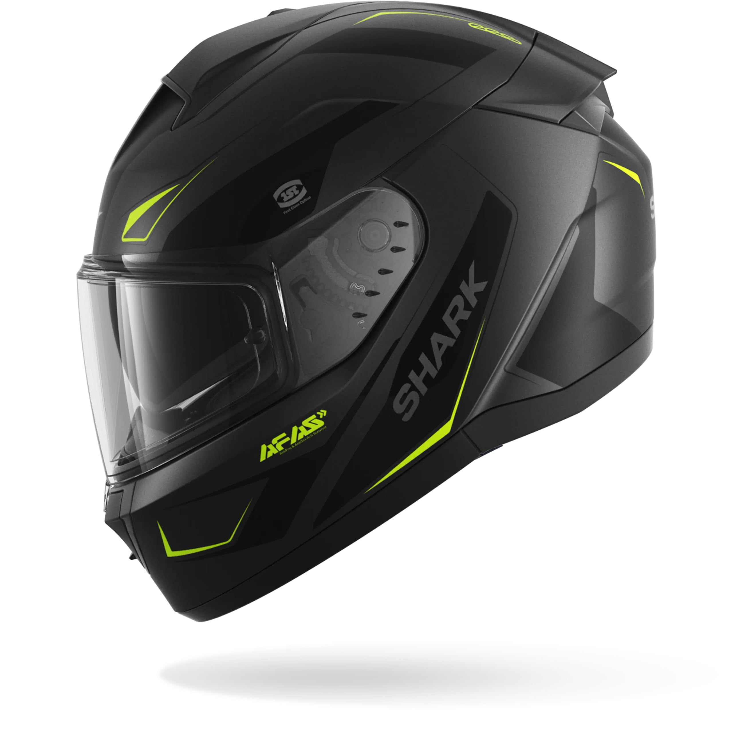 Shark, Casco Moto Integral RIDILL 2 MEKARIUM Anthracite Yellow AAY, S