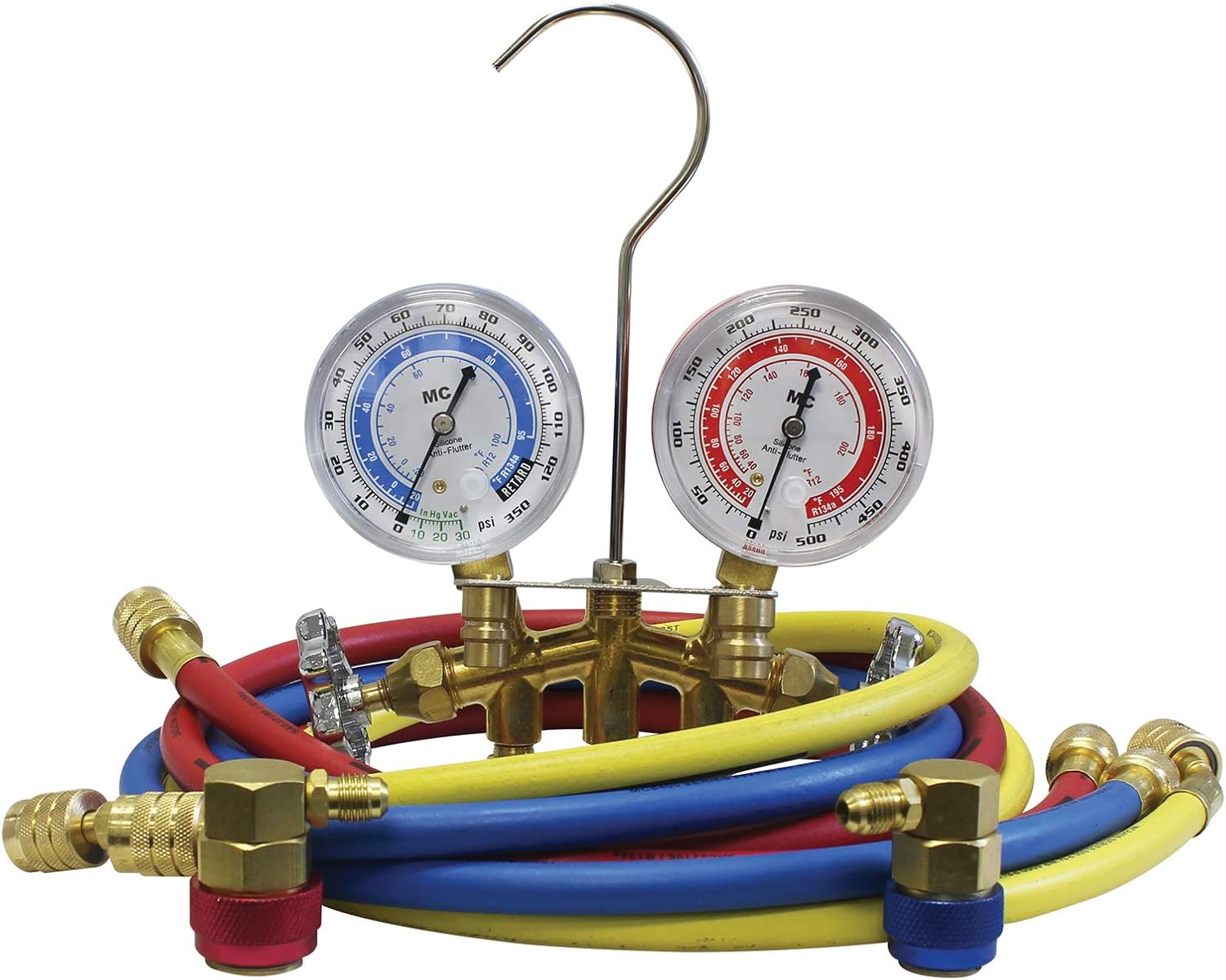 Mastercool 66661 Brass Manifold Gauge Set, Gauge Sets Amazon Canada