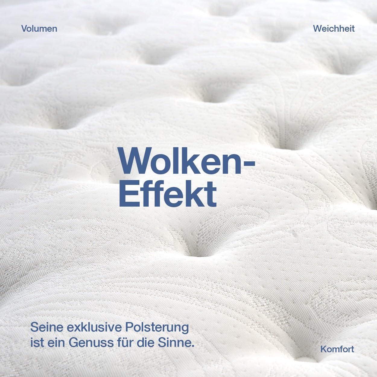 KUO Dream LuxDream Matratze, viskoelastisch, mit Wolkeneffekt, Dicke 30 cm, 160 x 200 cm