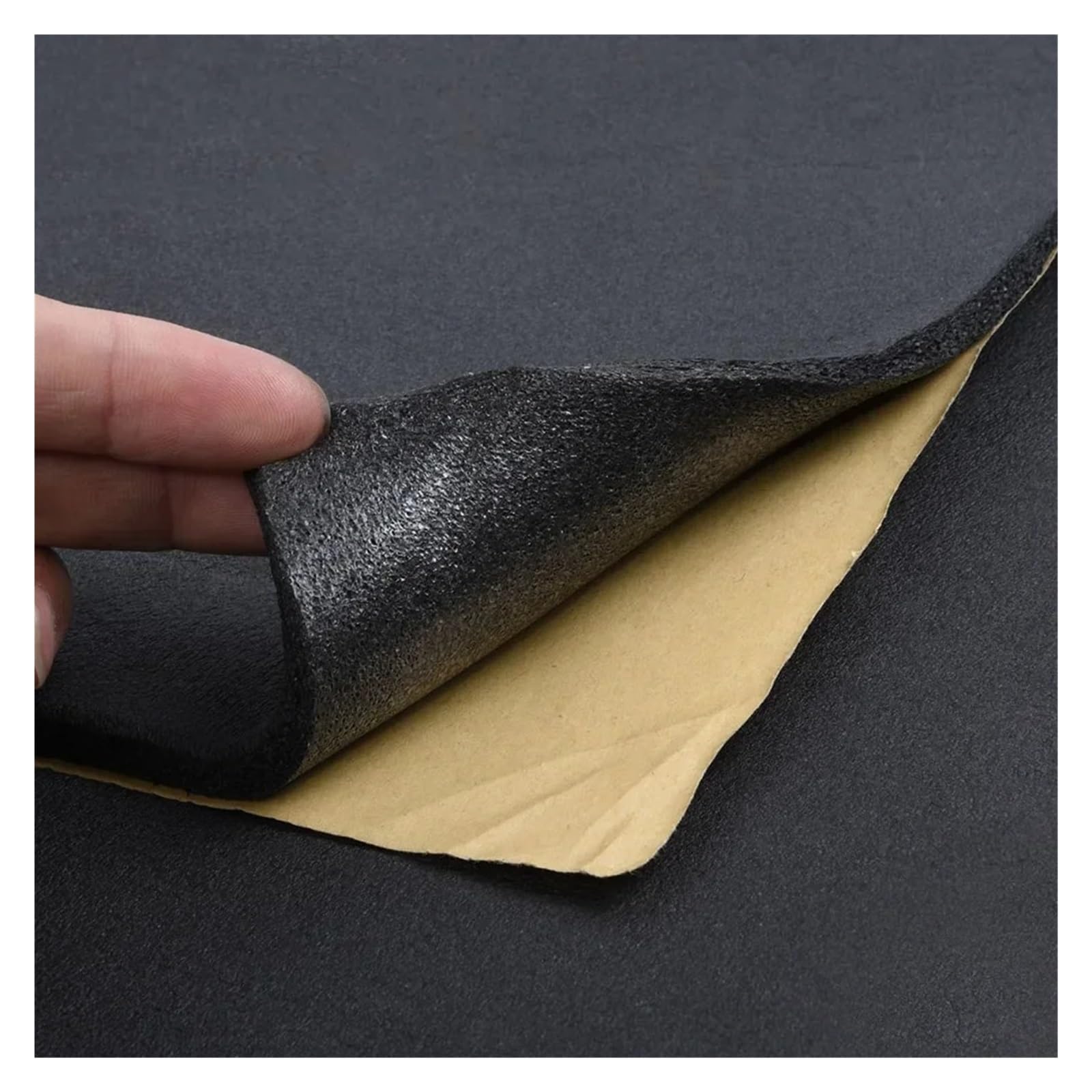 Aislamiento Capó Motor Alfombrilla Insonorizante Coche 3/6/10 Mm Absorción Ruido Aislamiento Térmico Insonorización 200 X 50 Cm Para Capó Motor Puerta