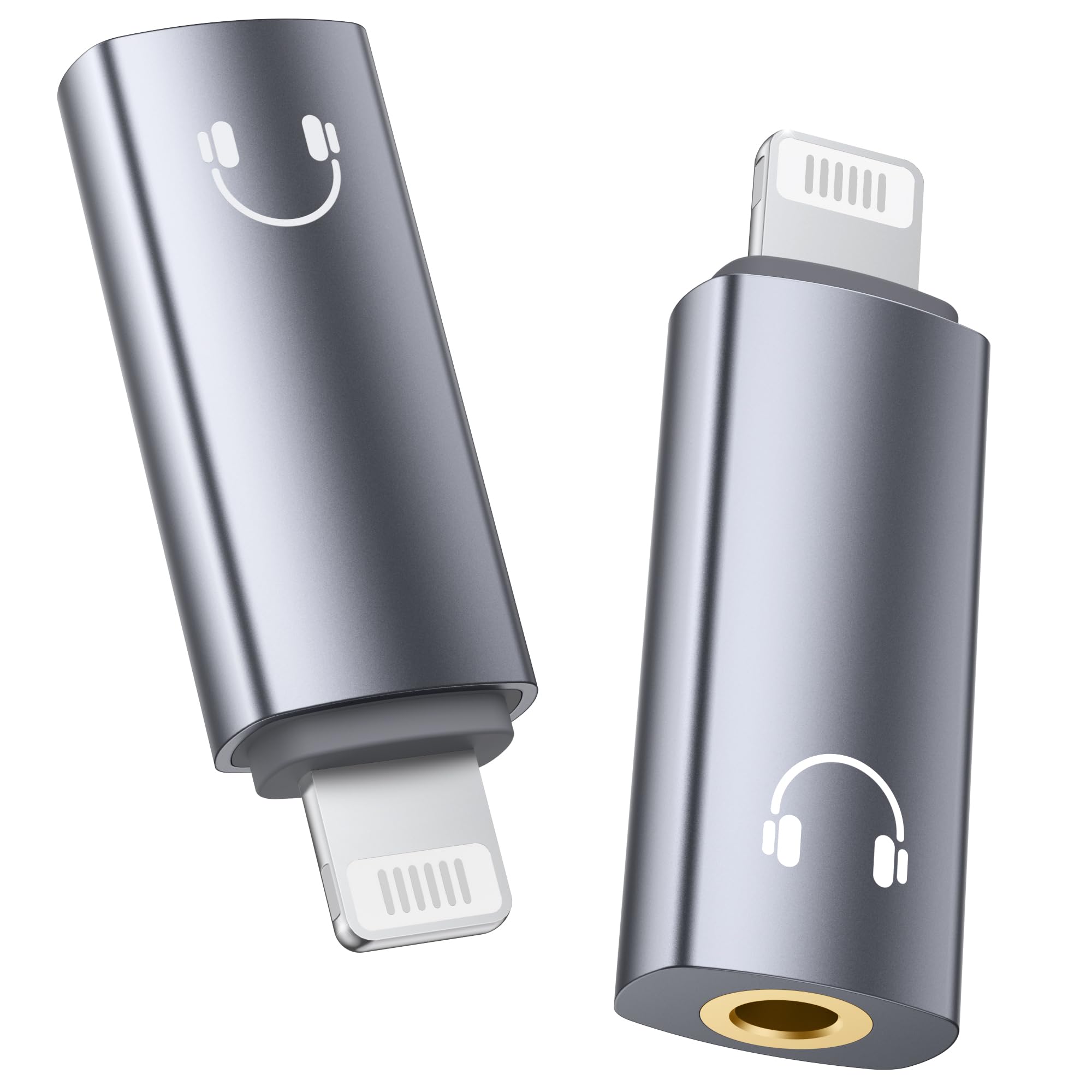 MoKo Adattatore Audio da Lightning a 3,5 mm (Solo Riproduzione Musicale)
