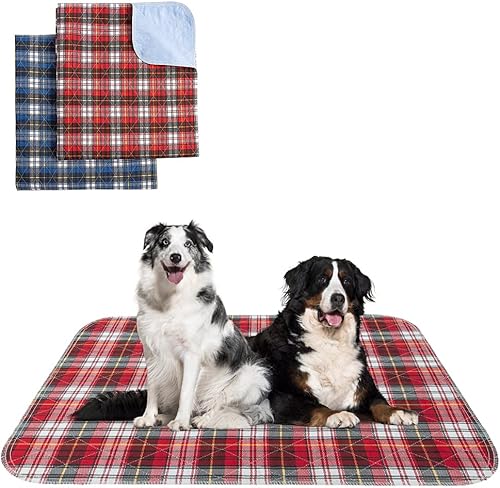 Miniatura 8 de KOOLTAIL Almohadillas lavables para orina para perros, impermeables y antideslizantes, almohadillas de entrenamiento para cachorros, almohadillas