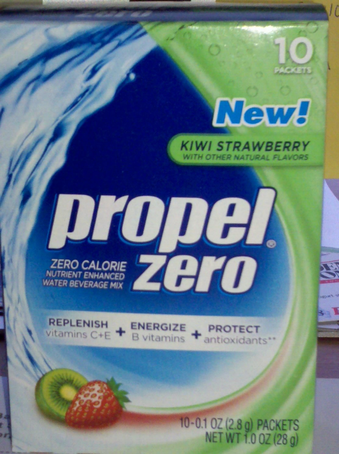 Amazon.com : Propel Zero Kiwi Strawberry Water Beverage Powder Mix